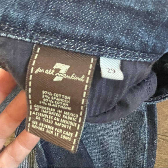 7 for all Mankind Flynt bootcut jeans 29 - Picture 7 of 9